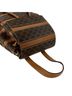 Céline Brown CELINE Vintage Macadam Blazon Triomphe Pattern Leather Drawstring Mini Backpack Daypack Brown 38725 One size - photo 4
