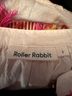 Roller Rabbit 100% Cotton Solid White Red 3/4 Sleeve Blouse Size S - photo 3