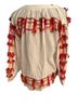 Roller Rabbit 100% Cotton Solid White Red 3/4 Sleeve Blouse Size S - photo 2
