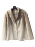 DressBarn 100% Polyester 100% Polyester Houndstooth Tan Blazer Size 22 - photo 5