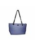 BAM Bags Blue Flat Bottom Tote Bag One size - photo 1