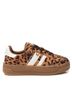XTI Brown Women's Platform Trainer Sneakers Size 6 - photo 1