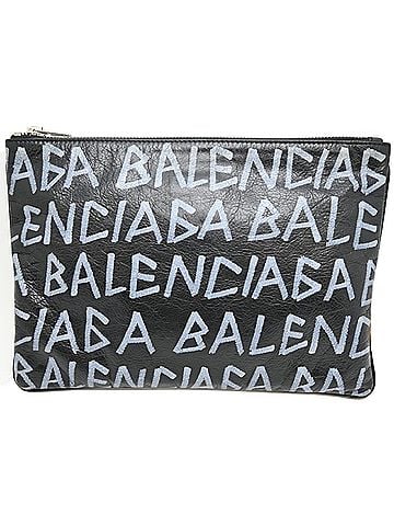 Balenciaga Balenciaga Carry Clip M Women's/Men's Clutch Bag 535532 Leather Black (view 2)
