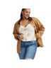 Torrid Brown Jacket Size 4X - photo 1