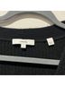 Vince. Solid Stripes Black Wool Sweater Size M - photo 3