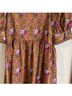 LoveShackFancy 100% Polyester Floral Multi Color Casual Dress Size 8 - photo 6