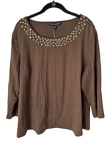 Mirror Image Long Sleeve Blouse (view 1)
