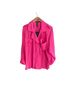 Smythe 100% Polyester Solid Pink Long Sleeve Blouse Size XS - photo 4