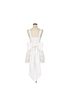 LoveShackFancy 100% Polyester White Cocktail Dress Size 14 - photo 2