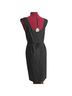 J.Crew 100% Wool Black Cocktail Dress Size 4 - photo 2