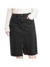 Universal Thread Black Denim Skirt Size 26 - photo 1