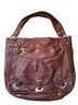 B Makowsky 100% Leather Brown Leather Shoulder Bag One size - photo 1