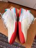 Mizuno 100% Leather White Sneakers Size 11 - photo 3