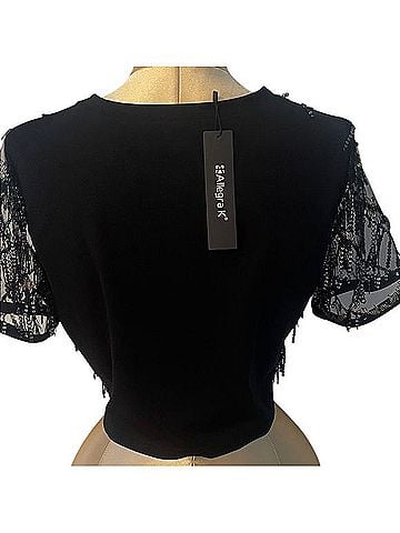 Allegra K Short Sleeve T-Shirt (view 2)