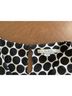Boden Polka Dots Black White Short Sleeve Blouse Size 8 - photo 3