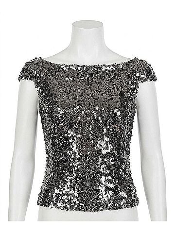 Free People Late Last Night Tee in Gunmetal (view 1)