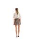 Daze Animal Print Black Denim Skirt Size 28 - photo 6