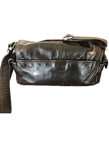 Liz Claiborne Accessories Barrel Leather Satchel (view 2)