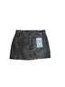 Daze Animal Print Black Denim Skirt Size 28 - photo 2