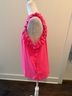 Lilly Pulitzer 100% Polyester 100% Polyester Pink Sleeveless Blouse Size M - photo 4