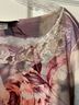 Christopher & Banks 100% Polyester Floral Multi Color 3/4 Sleeve Top Size XL - photo 5