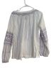 The Pyramid Collection 100% Cotton White Blouse Size S - photo 2