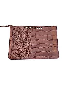 Taryn Rose faux croc print zipper pouch Makeup Bag (view 1)