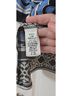 Sunny Leigh Floral Blue Black White Long Sleeve Top Size M - photo 4