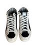 P448 Black White Blue Sneakers Size EU 39 - photo 1