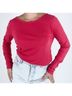 Splendid Pink Long Sleeve Blouse Size M - photo 4