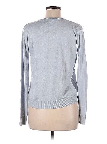 Agnes B. Cotton Silk Cardigan (view 2)