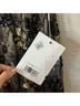 Mac Duggal 100% Polyester Floral Black Gold Cocktail Dress Size 12 - photo 5
