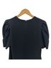 A.L.C. Black Short Sleeve Blouse Size 10 - photo 2