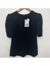 A.L.C. Black Short Sleeve Blouse Size 10 - photo 4
