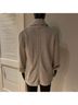 Theory 100% Cotton Solid Gray Cardigan Size M - photo 6