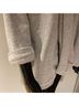 Theory 100% Cotton Solid Gray Cardigan Size M - photo 14
