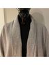 Theory 100% Cotton Solid Gray Cardigan Size M - photo 4