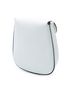 Prada 100% Leather White Mini Brushed Leather Cleo Bag One size - photo 3