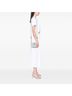 Prada 100% Leather White Mini Brushed Leather Cleo Bag One size - photo 6