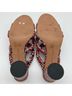Rebecca Minkoff Floral Red Black Sandals Size 8 - photo 9