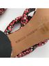 Rebecca Minkoff Floral Red Black Sandals Size 8 - photo 7