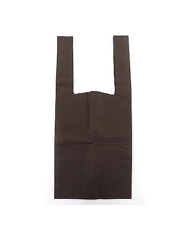 Issey Miyake ISSEY MIYAKE IM23AG103 Faux Leather Tote Bag Handbag Brown Made in Japan Authentic Women's (view 2)