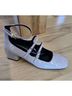 Zara 100% Polyurethane 85% Polyurethane 15% Polyester 100% Polyurethane Pink Heels Size 7 1/2 - photo 5