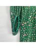 Three Floor 100% Polyester Floral Polka Dots Green Casual Dress Size 4 - photo 10