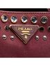 Prada 100% Canvas Red Small Canvas Canapa Bijoux Satchel One size - photo 6