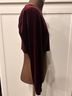 Rabbit Rabbit Rabbit Designs 90% Polyester 10% Spandex 100% Polyester Burgundy Cardigan Size 8 - photo 6