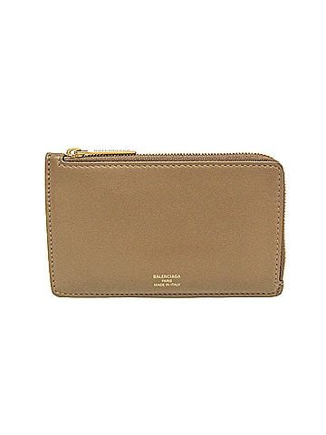 Balenciaga Balenciaga Envelope Coin Card Holder 736734 Women,Men Leather Coin Purse/coin Case Beige (view 1)