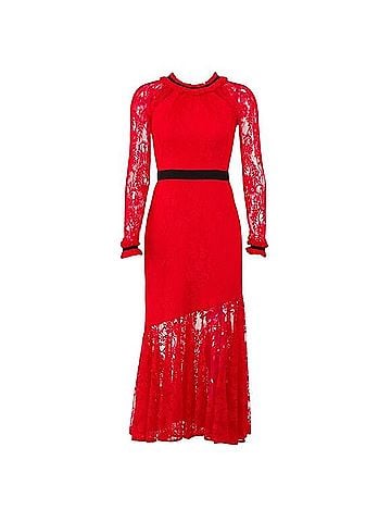 Three Floor Split Tease Cocktail Dress (view 1)