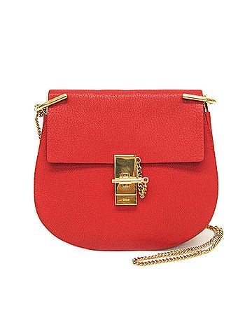 Chloé Chloé Drew 3S1031 Women's Leather Shoulder Bag Red Color (view 1)