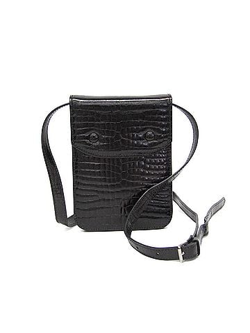 Maison Margiela Maison Margiela 4-stitch Small Shoulder Pouch Women's Leather Shoulder Bag Black (view 1)